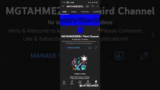 I Now Have My Third Channel! (Link in The Description)