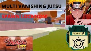 Multi Vanishing Clone Jutsu SPAWN LOCATION!