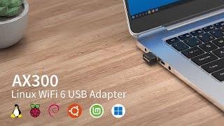 Introducing BrosTrend AX300 Linux WiFi 6 USB Adapter, Linux Compatible, Fast Speeds, Nano Design