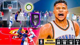 PRIME RUSSELL WESTROOK 3-LEVEL SLASHER BUILD TERRIFIES REC players on NBA 2K25