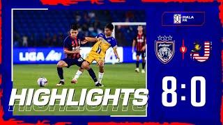 𝐇𝐈𝐆𝐇𝐋𝐈𝐆𝐇𝐓𝐒 | JOHOR DARUL TA'ZIM 8-0 MALAYSIAN UNIVERSITY | PIALA FA 2024/25