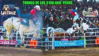 100,000 Pesos de premio TORNEO NACIONAL DE JARIPEO en Magdalena Petlacalco 2024 | Jaripeo Completo