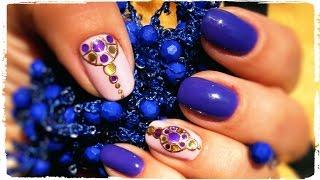 Дизайн с конфетти. Конфетти на ногтях.Конфетти на гель лак.Confetti Nail Art.