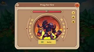 IDLE HEROES - Pray For Fire Boss and KB on it. Король Бартон может тащить и ПвЕ