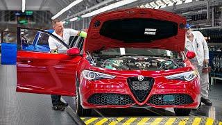 El secreto detrás de la línea de producción de Alfa Romeo: dentro de la gigantesca fábrica italiana