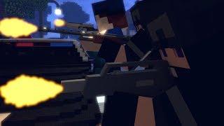 Minecraft Animation : Resident Evil 3 Intro (Trailer)