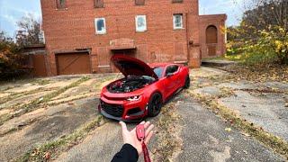 DRIVING MY CAMARO ZL1 1LE THROUGH THE HOOD