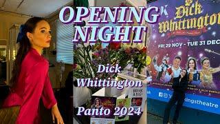 OPENING NIGHT VLOG! Dick Whittington Kings Theatre Panto 2024 🫶