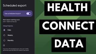 How to Backup & Restore Google Health Connect Fitness Data?