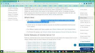 VMware vCenter Upgrade from 7.0 to 7.3 (Update 3)