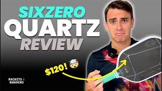 The best VALUE paddle ever??! SixZero Quartz Review | Rackets & Runners