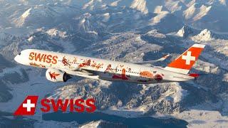 SWISS Wanderlust | Our new A350 Livery | SWISS