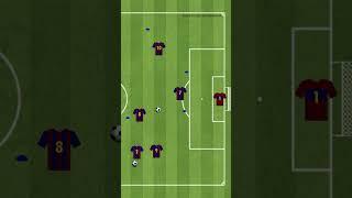 FC Barcelona - 5 players finishing drill