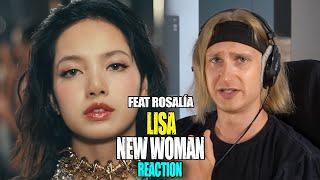 LISA NEW WOMAN feat Rosalía (Blackpink) (РФ VPN) | reaction | Проф. звукорежиссер смотрит