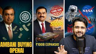 Boeing Crash, Delhivery Shutdown, $100B Capex Plan by Adani, NASA, Sensex Fall, Spinny, Reliance