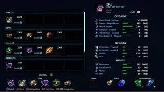 Smite ZEUS  Build full attack speed ps5 30 hour stream         #grandpabroly