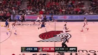 Rodney Hood All Game Actions 05/03/2019 Denver Nuggets vs Portland Trail Blazers Game 3 Highlights