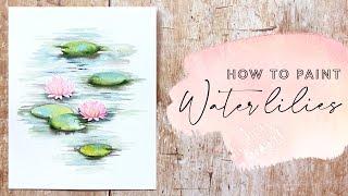 Uncovering the Secret of Painting Watercolour Water Lilies!