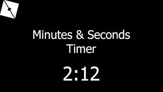 Minutes & Seconds Timer Thingy Tutorial (ROBLOX Studio)