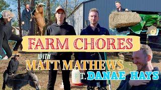 GET UP! Farm Chores with Danae Hays and Matt Mathews