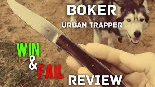 Boker Urban Trapper Knife Review - Wins and Fails