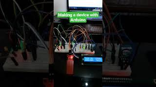 Making a device with Arduino #electronic  #arduino #devise #thermo #invention #Programming #led