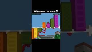 Where was the water #minecraft #dropper #gravity #minecraftmemes #shorts