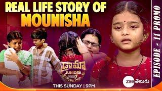 DJ contestant Mounisha Real Life Skit Promo I Drama Juniors7- Ep 11 | This Sun @ 9 PM | Zee Telugu