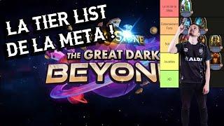 La TIER LIST de la Méta !