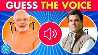 Guess The INDIAN POLITICIAN By Voice | India Quiz