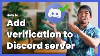 How to create a NFT Discord server - Adding Verification