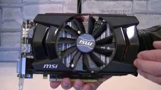 MSI AMD Radeon R7 260X 2GB GDDR5 Graphics Card Unboxing