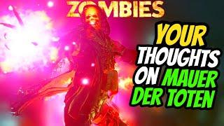 I ASKED ZOMBIES PLAYERS THEIR THOUGHTS ON "MAUER DER TOTEN"...