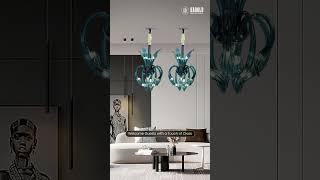 Transform Your Space with the Aqualis Bloom Chandelier | Luxury Lighting Redefined