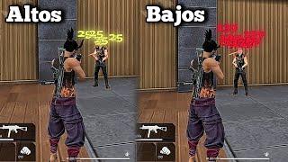 FPS ALTOS O FPS BAJOS  Cuál el MEJOR?  para FREE FIRE Kenay1m