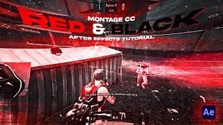 Advance Red & Black CC For Montage | AE Tutorial 