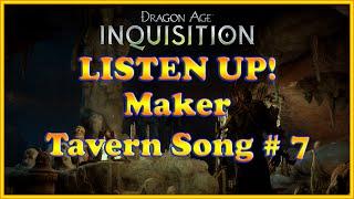 Dragon Age: Inquisition - Tavern Songs - Maker