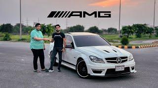 Driving ‘C63 AMG’ For The First Time  500HP+