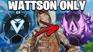 Solo Queue Ranked But I Can Only Use Wattson to Masters (#4)