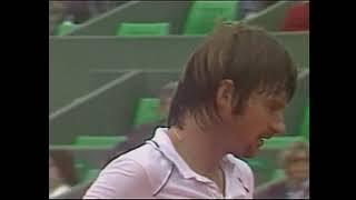 French Open 1981 QF - Jimmy Connors v Jose-Luis Clerc (match point copyrighted by INA)