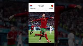 PORTUGAL VS LUXEMBOURGMATCH DAY#eurocup#matchday#portugal#luxembourg#football#cr7#cristianoronaldo