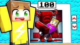 Mick En Ik Doen De LIFT CHALLENGE In Minecraft!