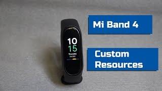 Mi Band 4 - Custom Resource Flashing