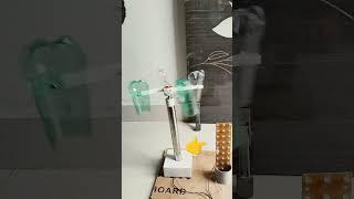 DIY Mini Wind Turbine in Action #shortvideo #diy #shorts