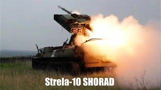 Russian Army Strela-10 Air Defence Systems In Action In Ukraine