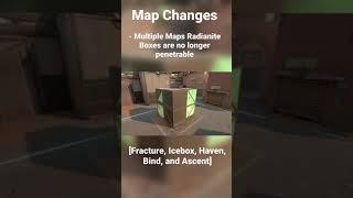 Map Changes #shorts #valorant #valorantupdates