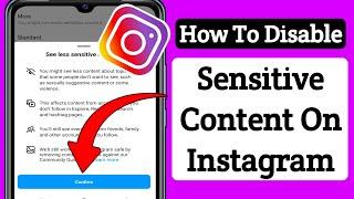 How to Disable Sensitive Content on Instagram | How To Block 18+ Content on Instagram