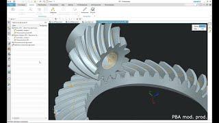 Gleason Spiral Bevel Gear | Siemens NX