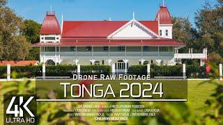 【4K】  Drone RAW Footage  This is TONGA 2024  Nukualofa  Tongatapu & MoreUltraHD Stock Video