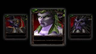 Warcraft III: The Frozen Throne. Озвучка юнитов. [Сражение] Ночные эльфы - Дриада